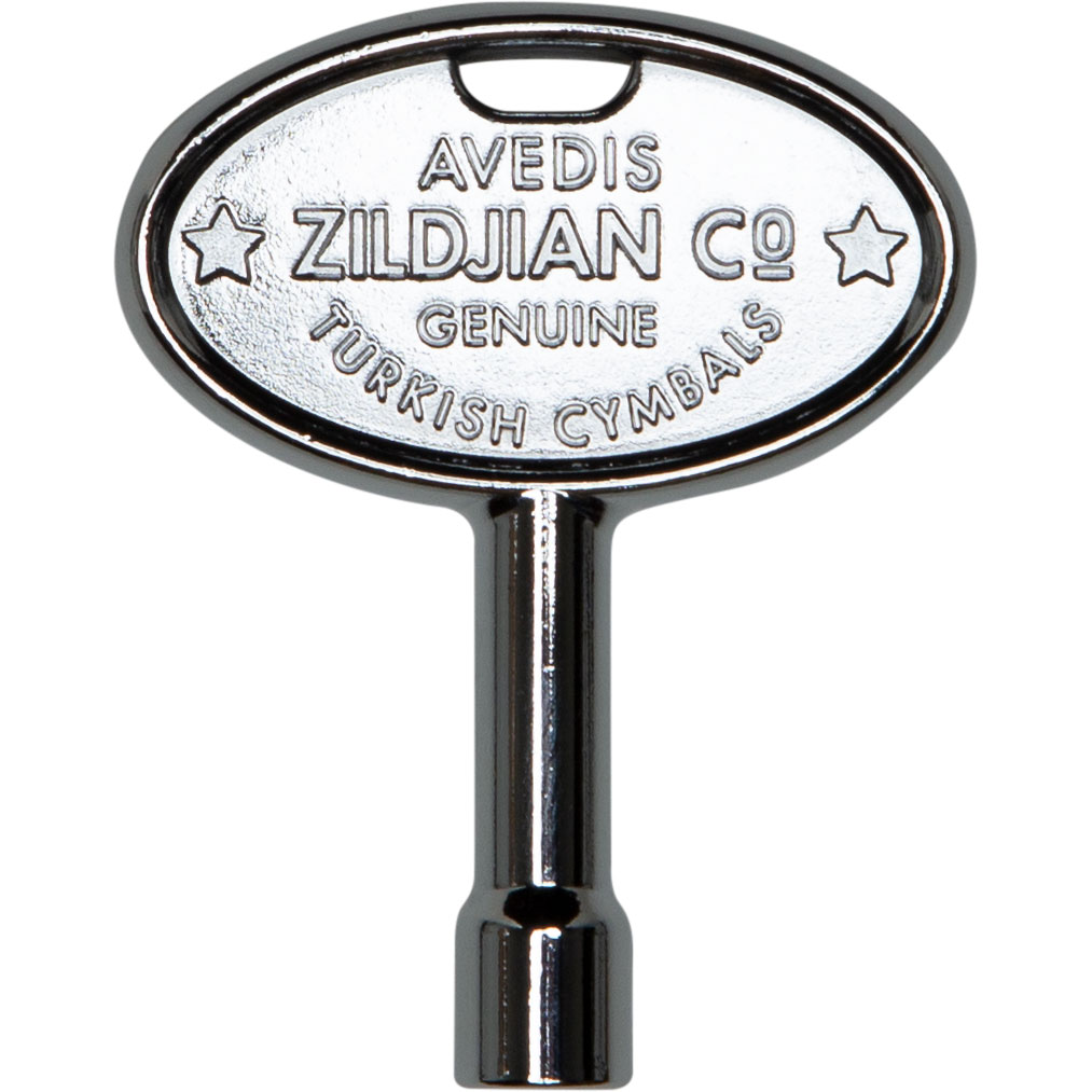 Zildjian Chrome Drum Key w/ Zildjian Trademark