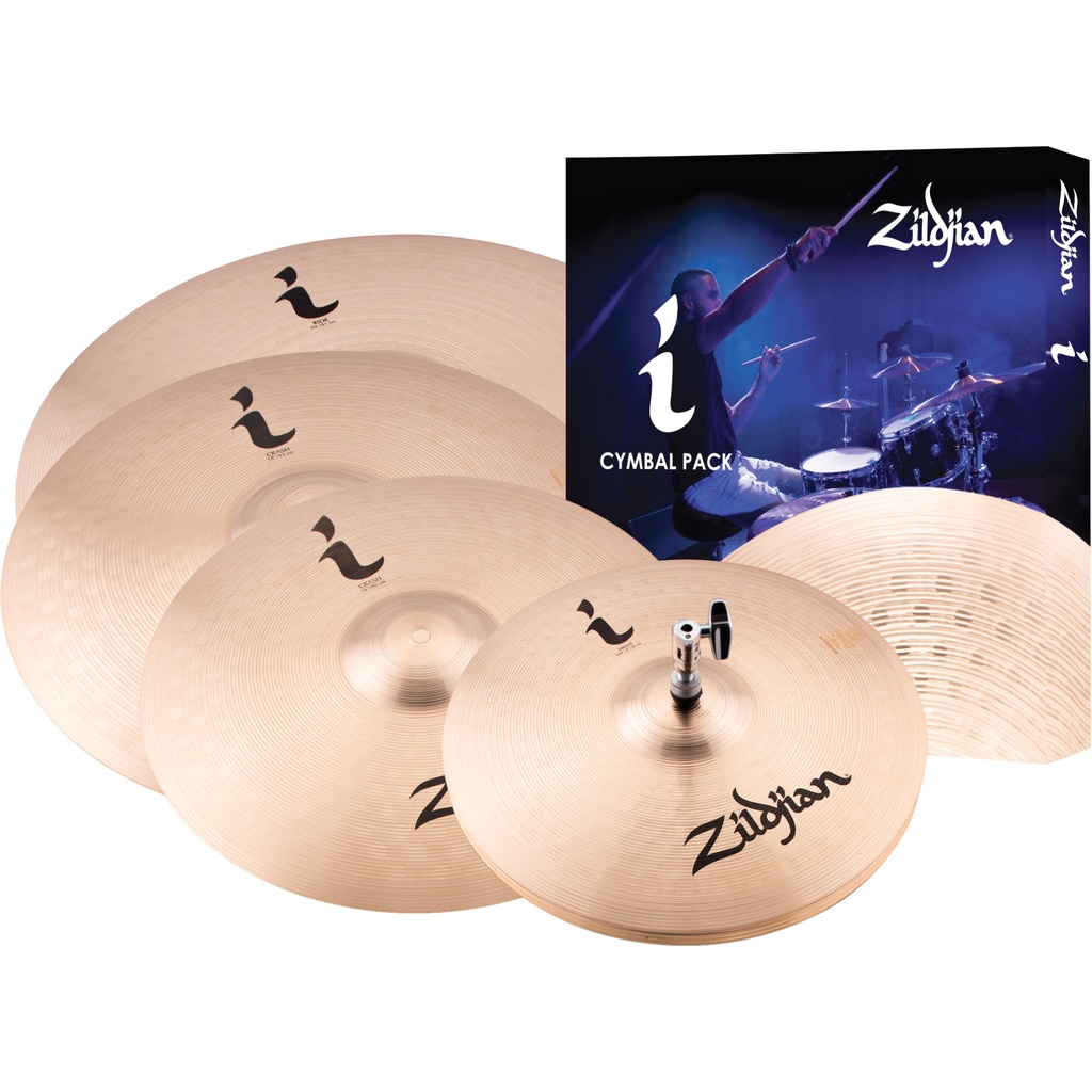 Zildjian ILHPRO I Pro Gig Pack 4-Piece Cymbal Box Set (14HH-16C-18C-20R)