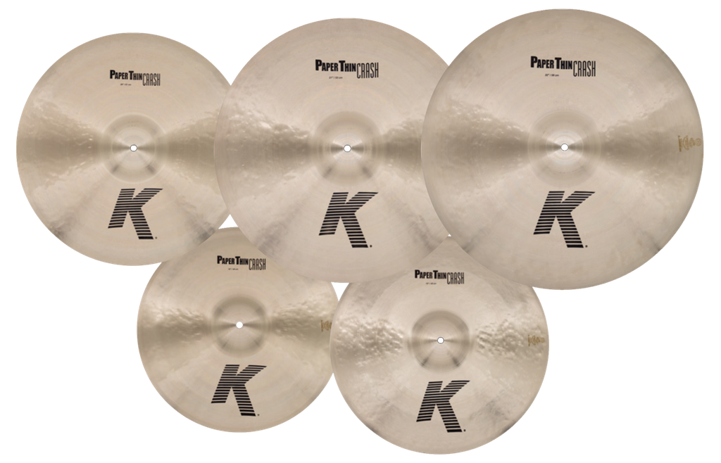 Zildjian K Paper Thin Crash Cymbals