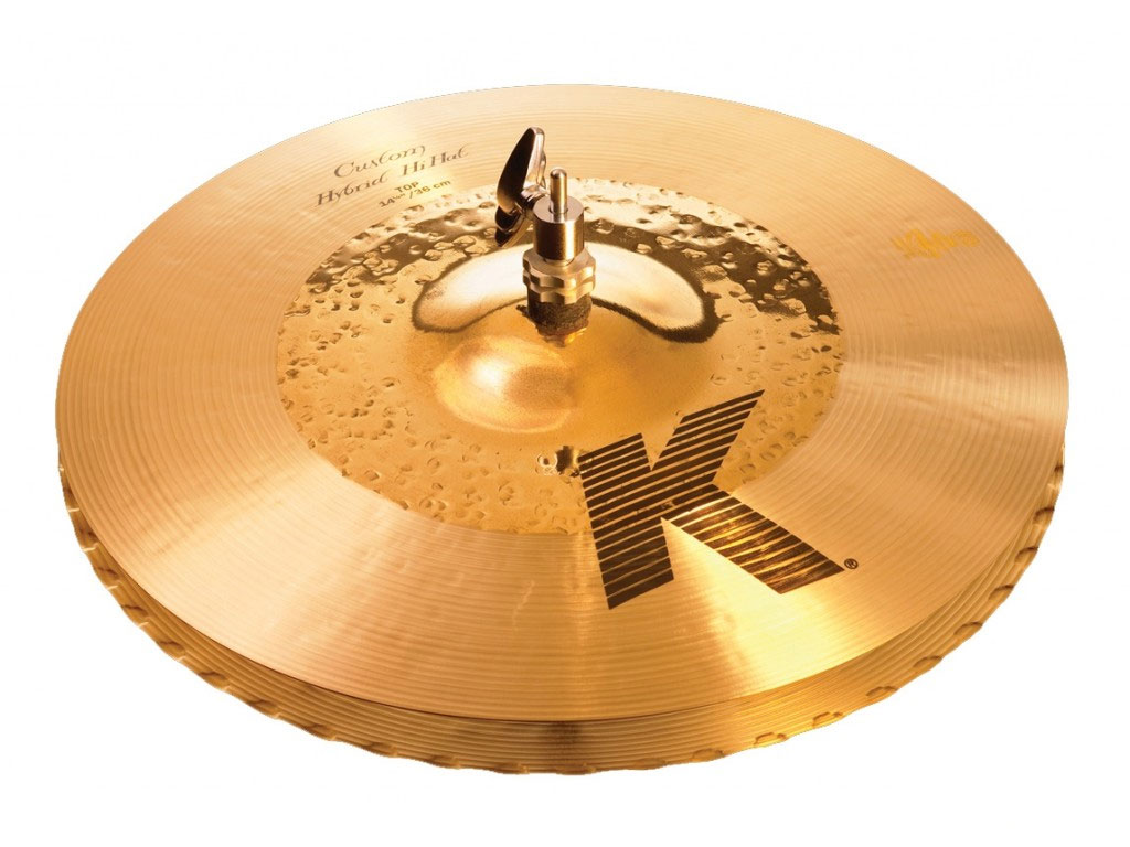Zildjian K1224 14 1/4" K Custom Hybrid Hi-Hats