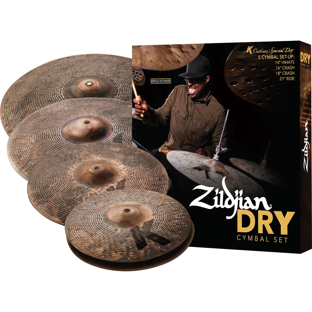 Zildjian KCSP4681 K Custom Special Dry Cymbal Set