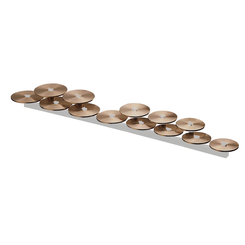 Zildjian P0625 13 Note Low Octave Crotales