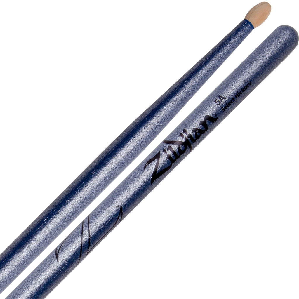 Zildjian Z5ACBU 5A Chroma Blue Drum Sticks
