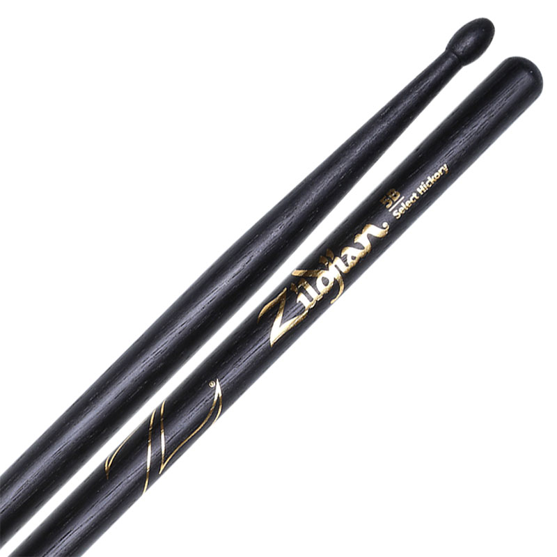 Zildjian Z5BB Select Hickory 5B Black Stain Drumsticks