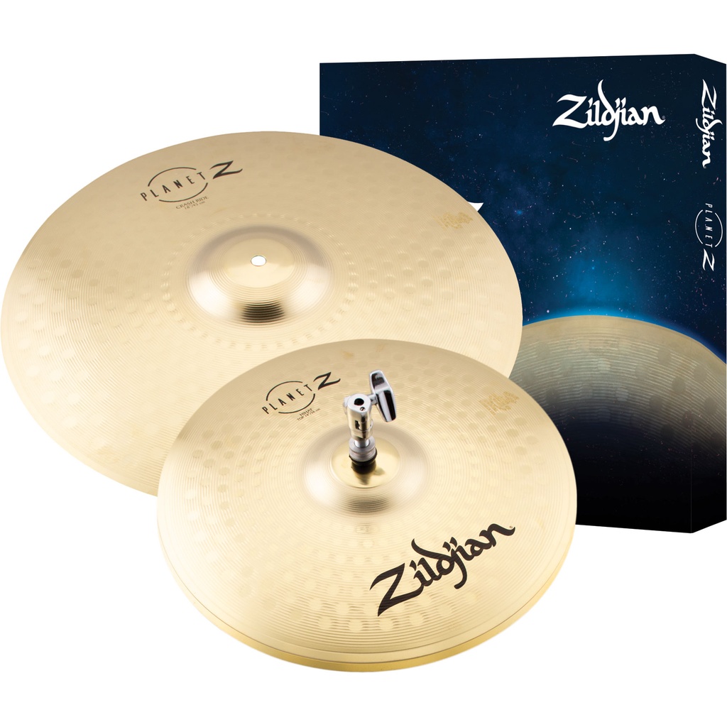 Zildjian ZP1418 Planet Z 2-Piece Fundamentals Cymbal Box Set (14HH-18CR)