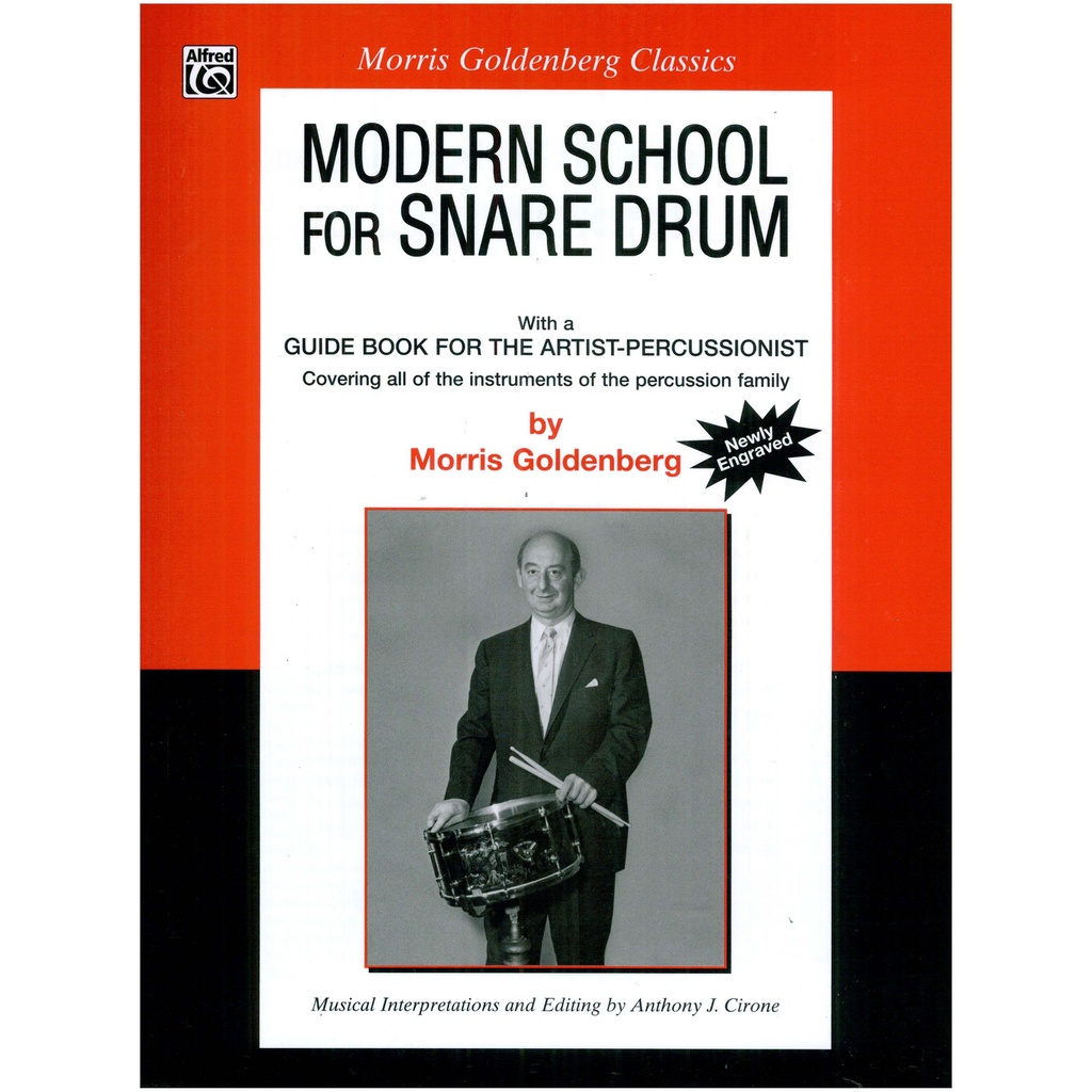 [00-0714B] Modern School for Snare Drum by Goldenberg