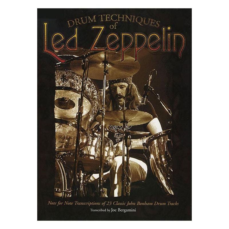 [00-DF0013A] Drum Techniques of Led Zeppelin - Bergamini