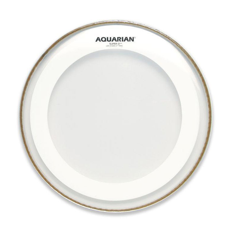 [Aquarian MRS-2-10] Aquarian 10" Super-2 Clear with Studio-X Ring