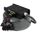 Blastking SPS24X8-150 Stage / Studio Snake Cable 24x8, 150 Ft.