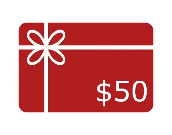 [GIFT50] $50 Gift Card