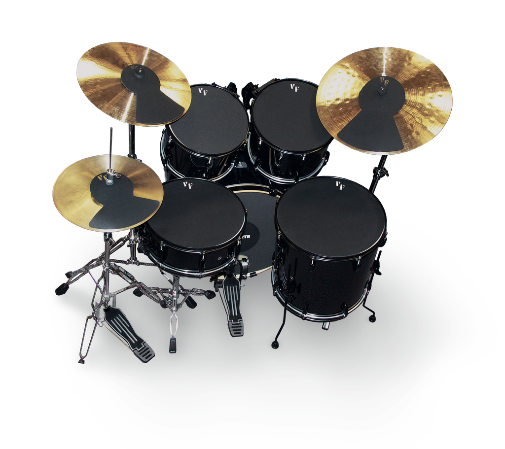 [MUTEPP5] Vic Firth MUTEPP5 Fusion Kit Drum & Cymbal Mute Pack (10"/12"/14"/14"/20")