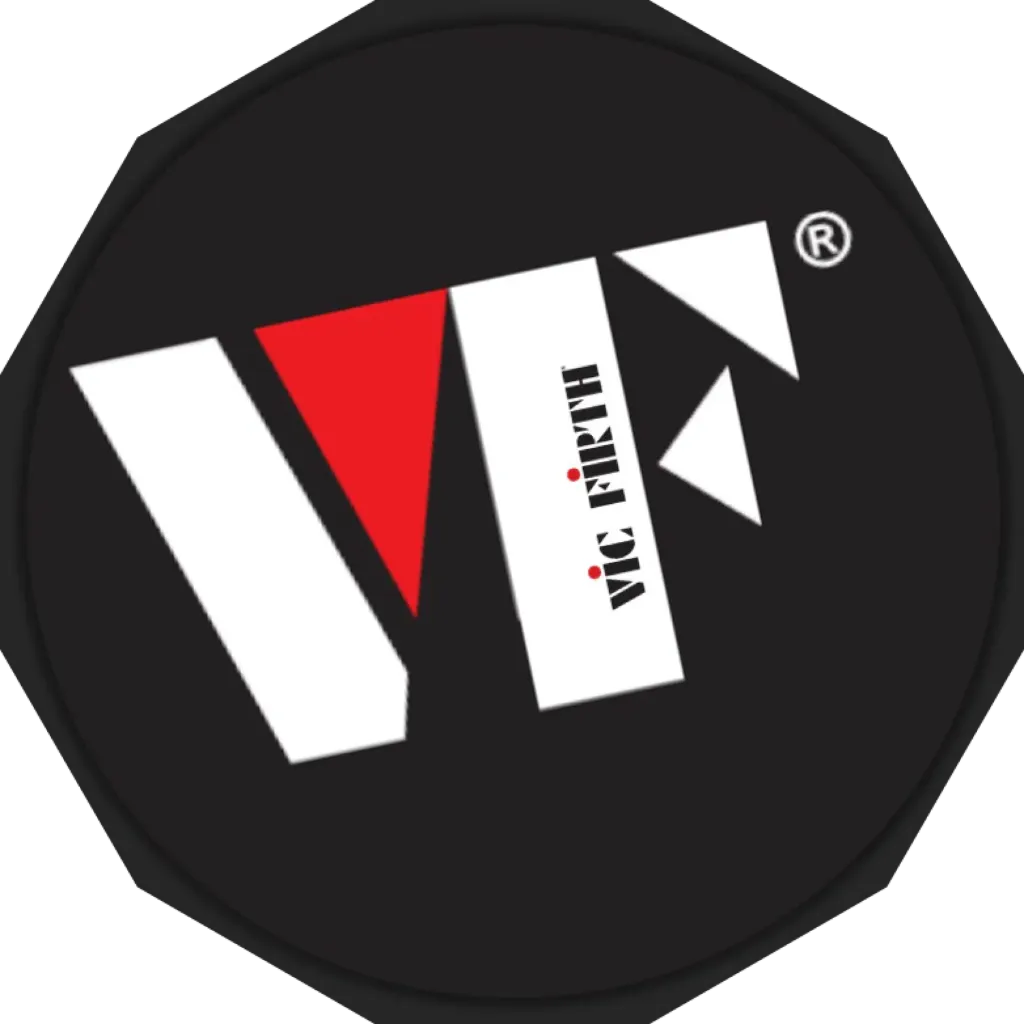 [VXPPVF12] Vic Firth VXPPVF12 12" VF Graphic Practice Pad