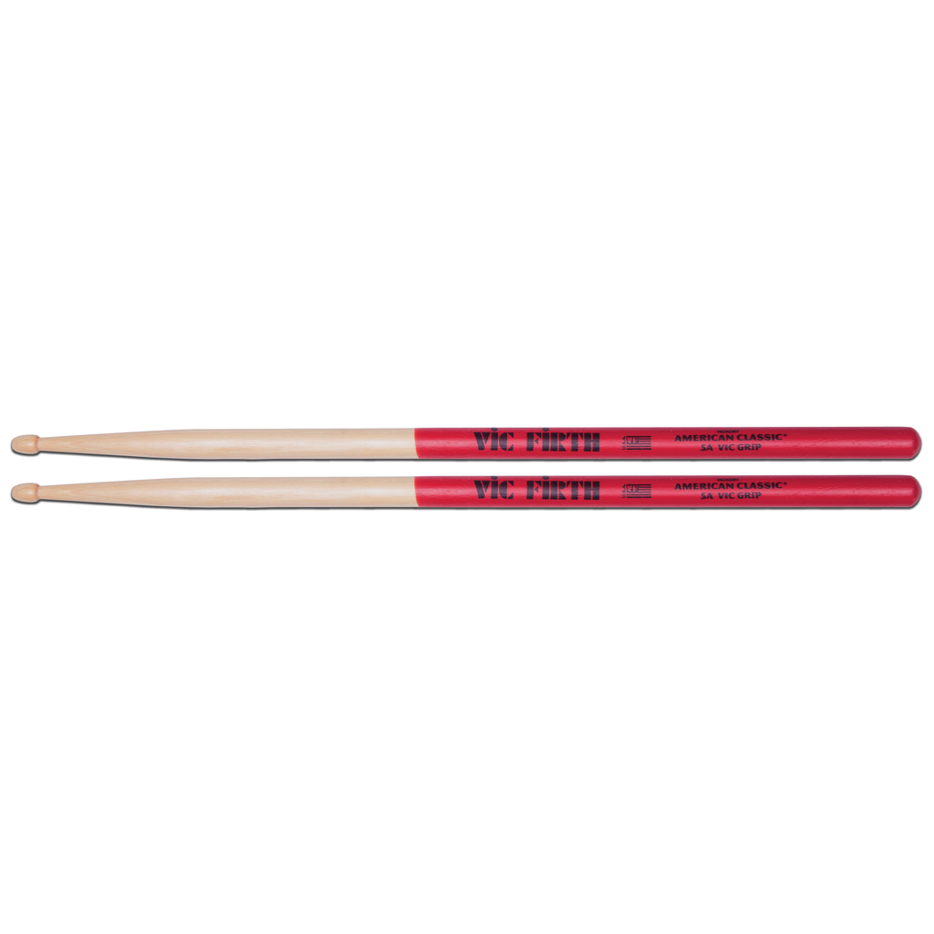 [5AVG] Vic Firth 5AVG American Classic Vic Grip Hickory Drumsticks