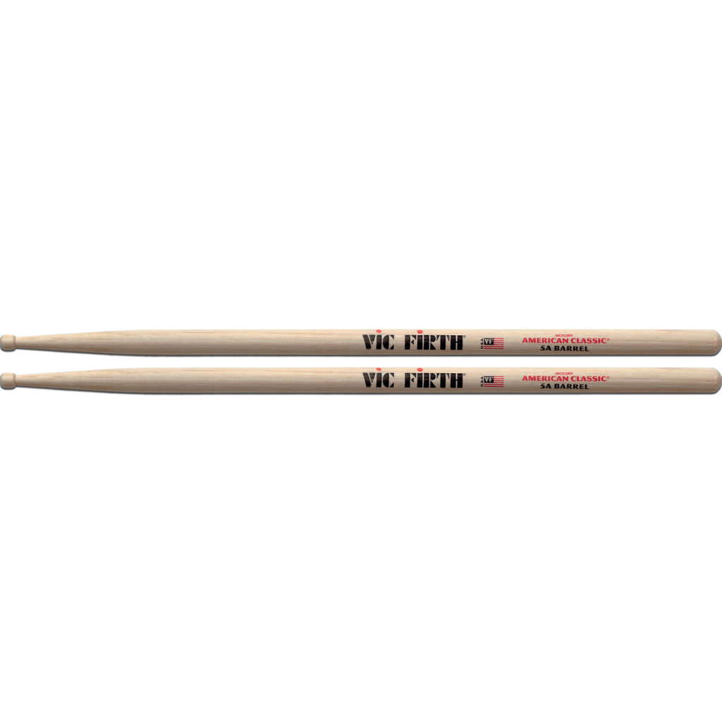 [5ABRL] Vic Firth 5ABRL American Classic 5A Barrel Tip Drumsticks
