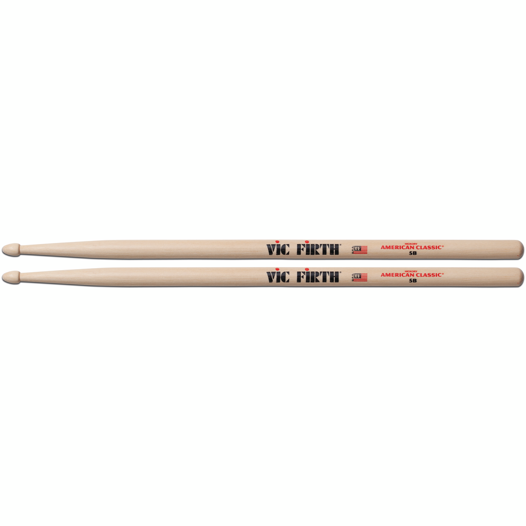 [5B] Vic Firth 5B American Classic Hickory Drumsticks
