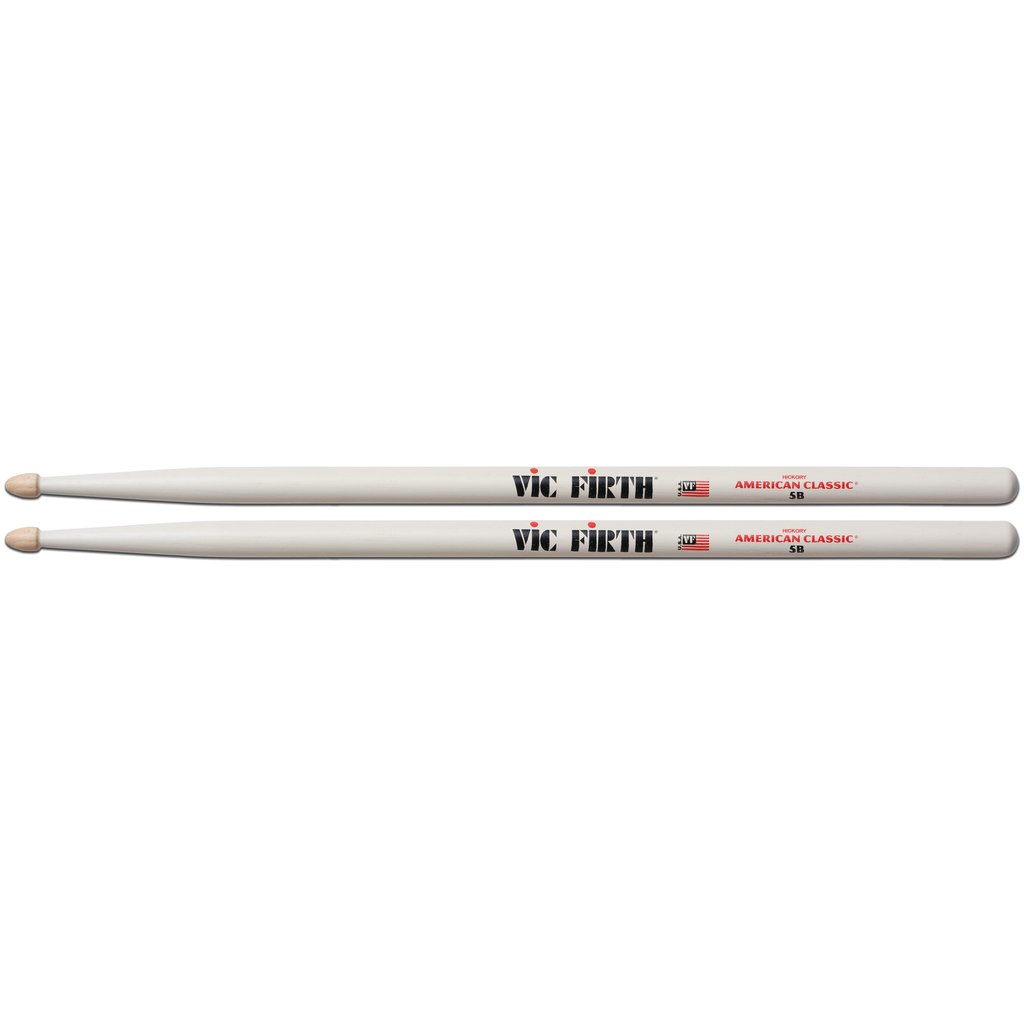 [5BW] Vic Firth 5BW American Classic 5B White Sticks