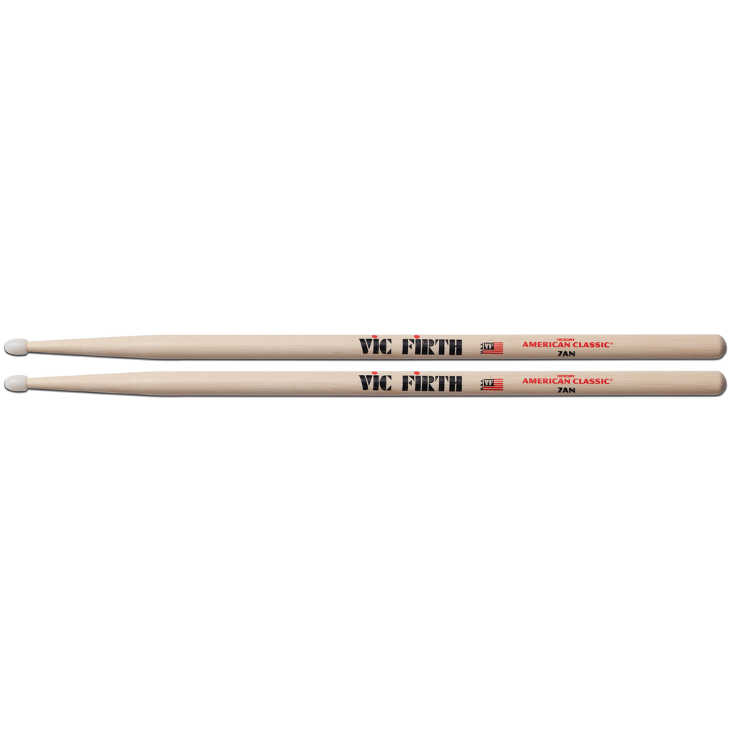 [7AN] Vic Firth 7AN American Classic Jazz Nylon Tip Hickory