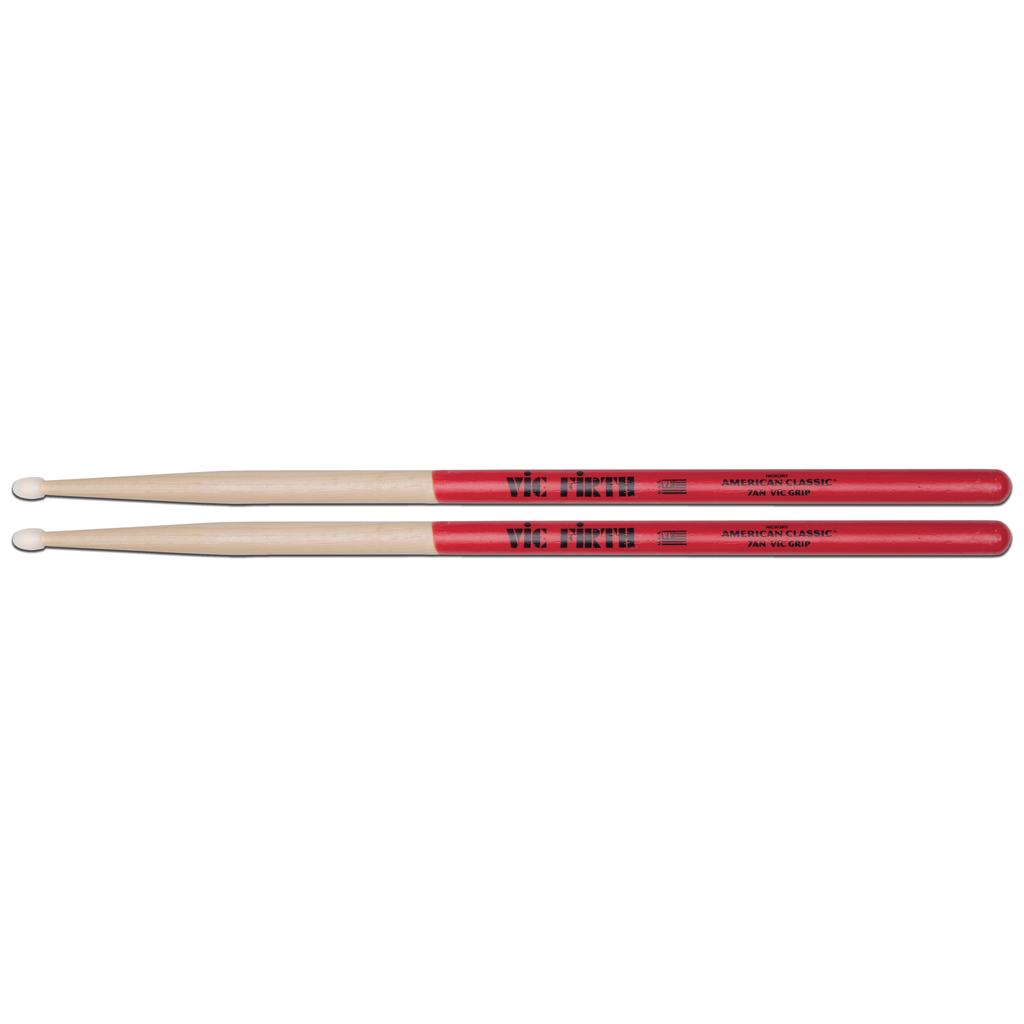Vic Firth 7ANVG American Classic Jazz Nylon Tip Hickory