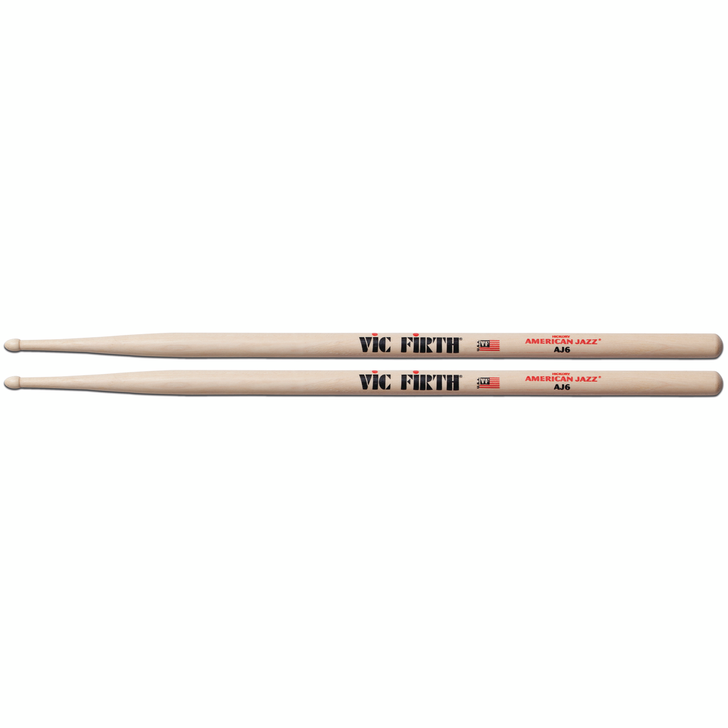 [AJ6] Vic Firth AJ6 American Jazz Hickory Drumsticks