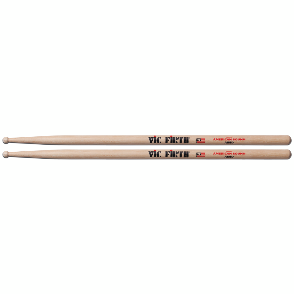 [AS8D] Vic Firth AS8D American Sound Hickory Drumsticks