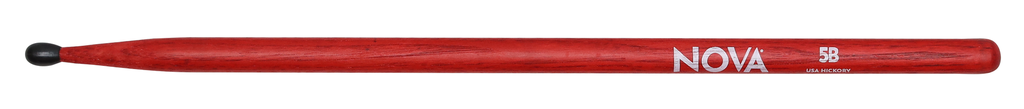 Vic Firth N5BNR 5BN in red with NOVA imprint