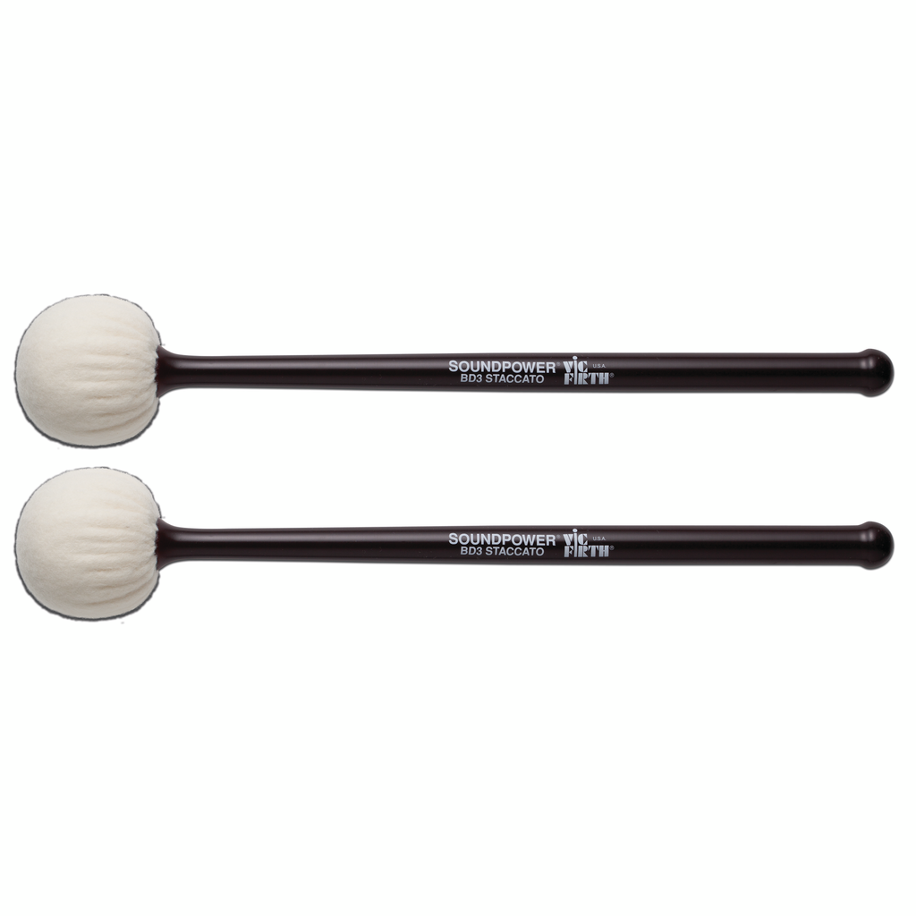 Vic Firth BD3 Staccato Concert Bass