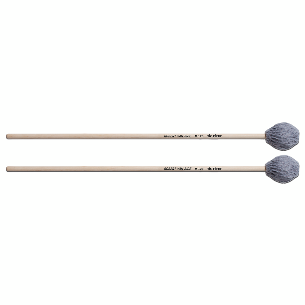 Vic Firth M123 Van Sice Series Medium Soft Marimba Mallets
