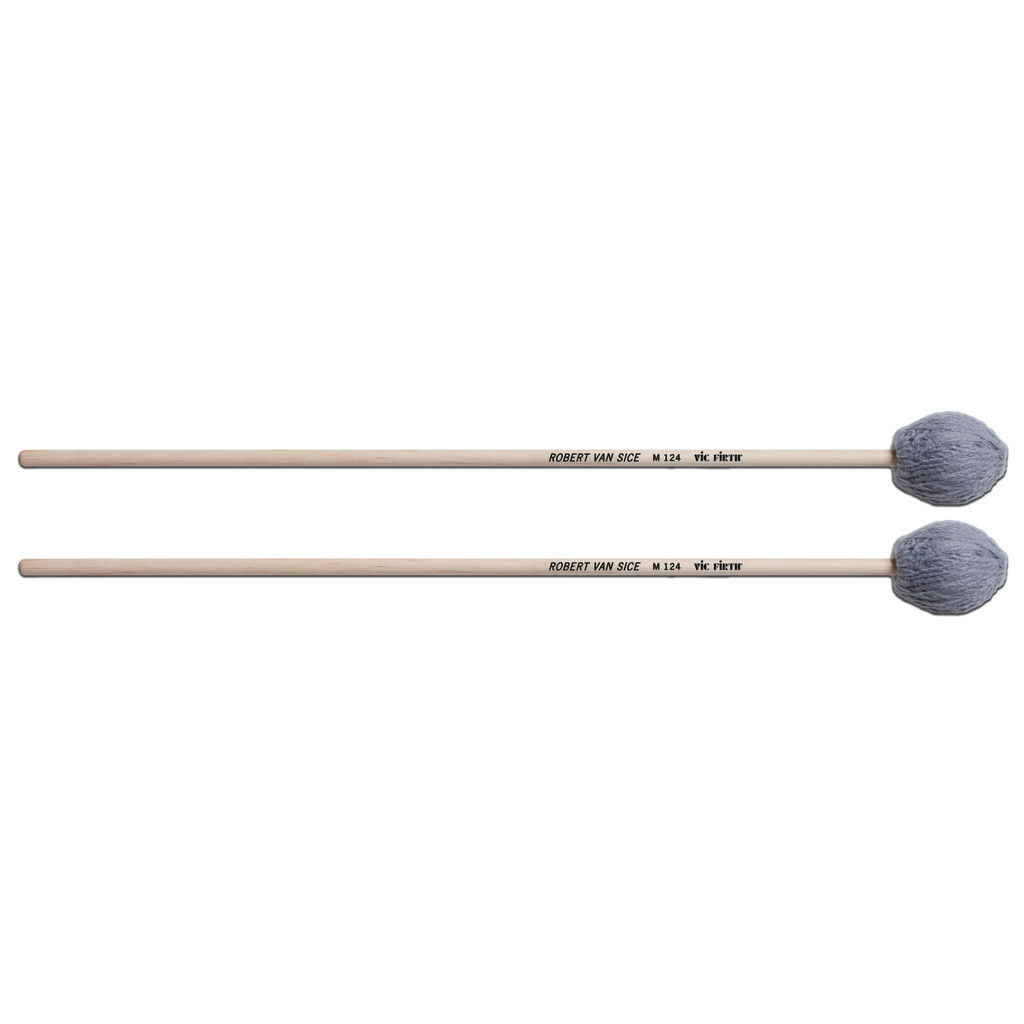 Vic Firth M124 Van Sice Series Medium Marimba Mallets