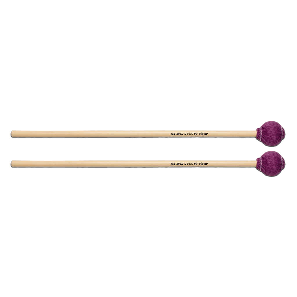 [M265] Vic Firth M265 Ian Grom Corpsmaster Medium Soft Vibraphone Mallets