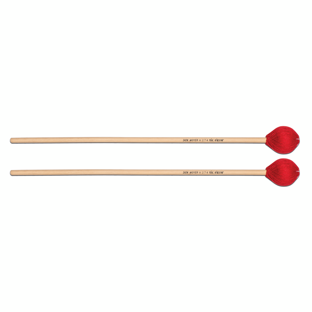 [M274] Vic Firth M274 Corpsmaster Iain Moyer Medium Vibraphone Mallets