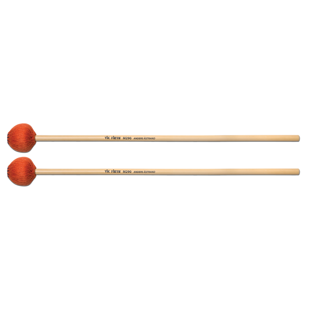 Vic Firth M290 Anders Astrand Orange Signature Soft Keyboard Mallets