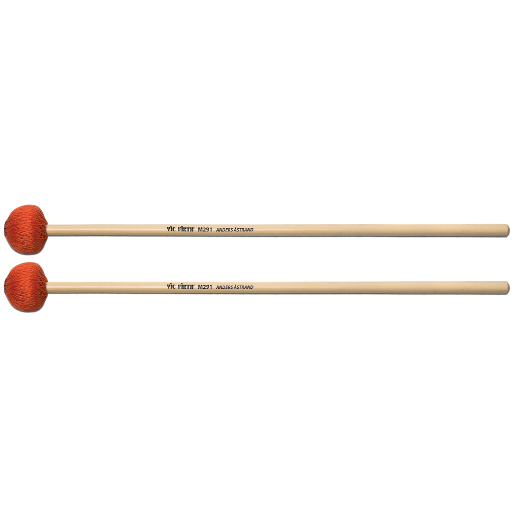 Vic Firth M291 Anders Astrand Orange Signature Medium Soft Keyboard Mallets