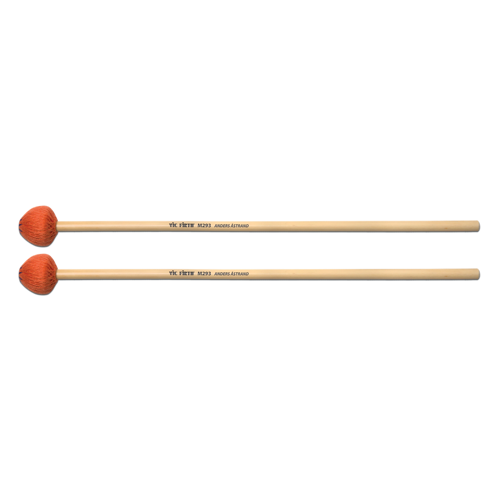 Vic Firth M293 Anders Astrand Orange Signature Hard Keyboard Mallets
