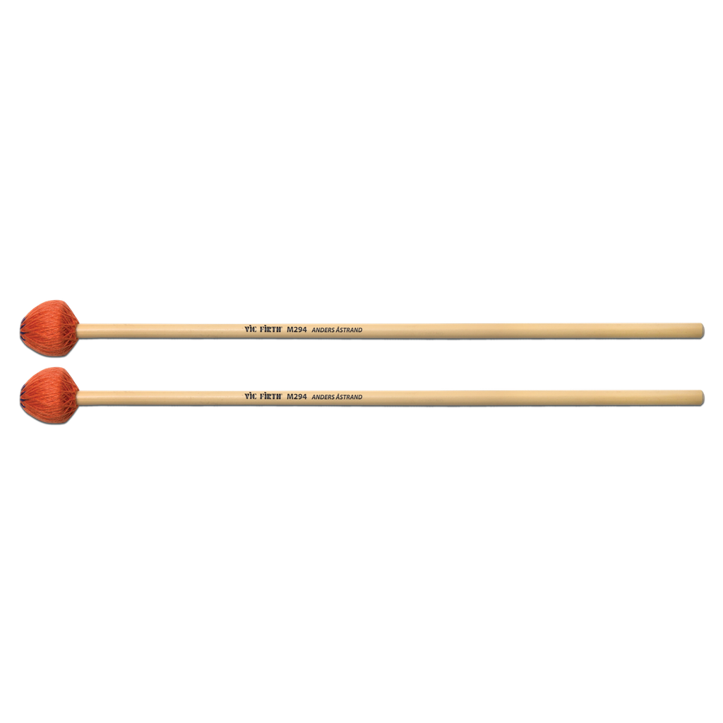 Vic Firth M294 Anders Astrand Orange Signature Very Hard Xylophone Mallets