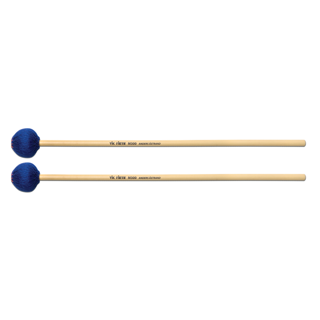 Vic Firth M300 Anders Astrand Blue Signature Soft Keyboard Mallets