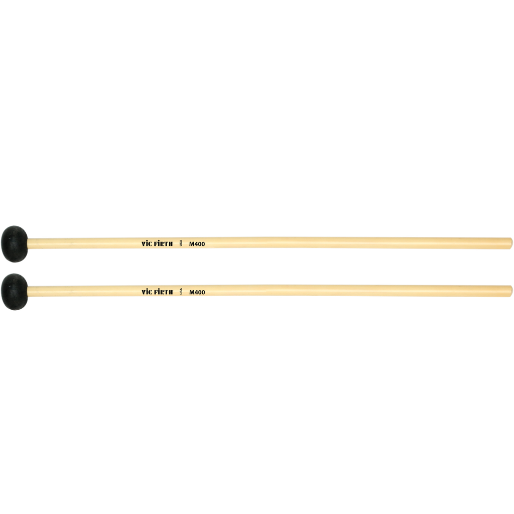 Vic Firth M400 Articulate Series Keyboard - Extra Soft Rubber Oval