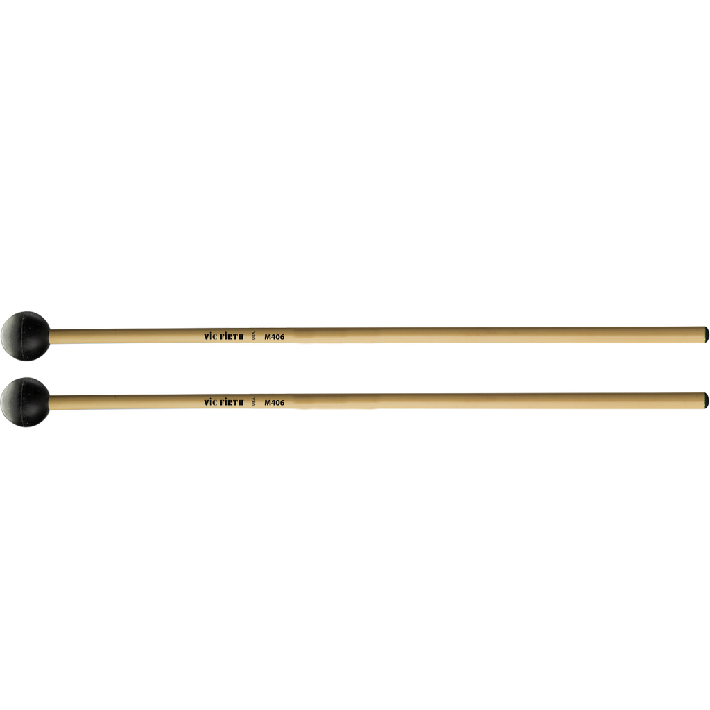 Vic Firth M406 Articulate Series Keyboard - Extra Soft Rubber Round