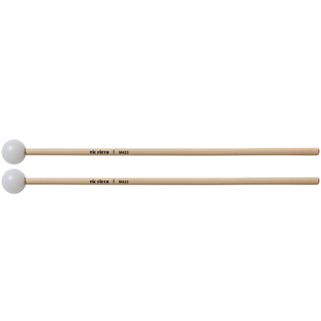 Vic Firth M423 Articulate Series Keyboard - 1 1/8" Poly weighted Round