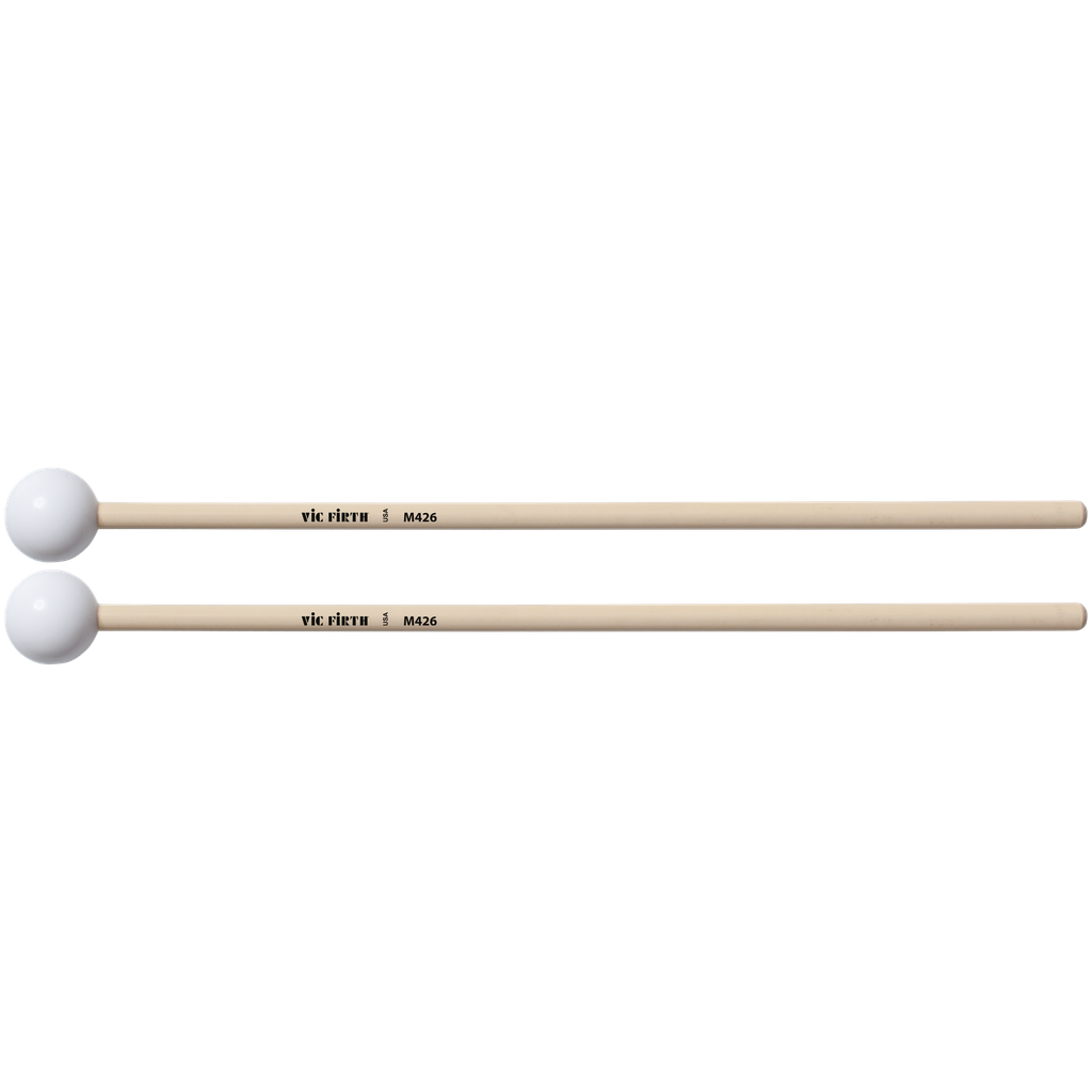 Vic Firth M426 Articulate Series Keyboard - 1 1/4" Teflon Round