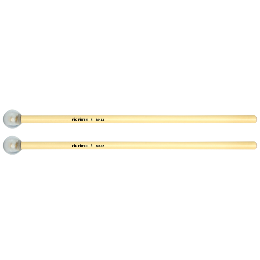 Vic Firth M432 Articulate Series Keyboard - 7/8" Lexan w/ brass weight Round