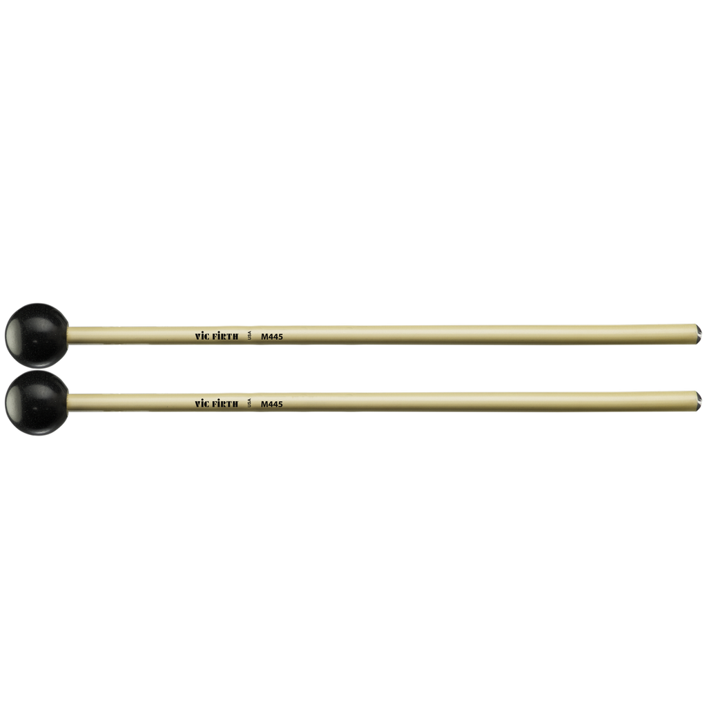 Vic Firth M445 Articulate Series Keyboard - 1 1/8" Phenolic w/ brass weight Round