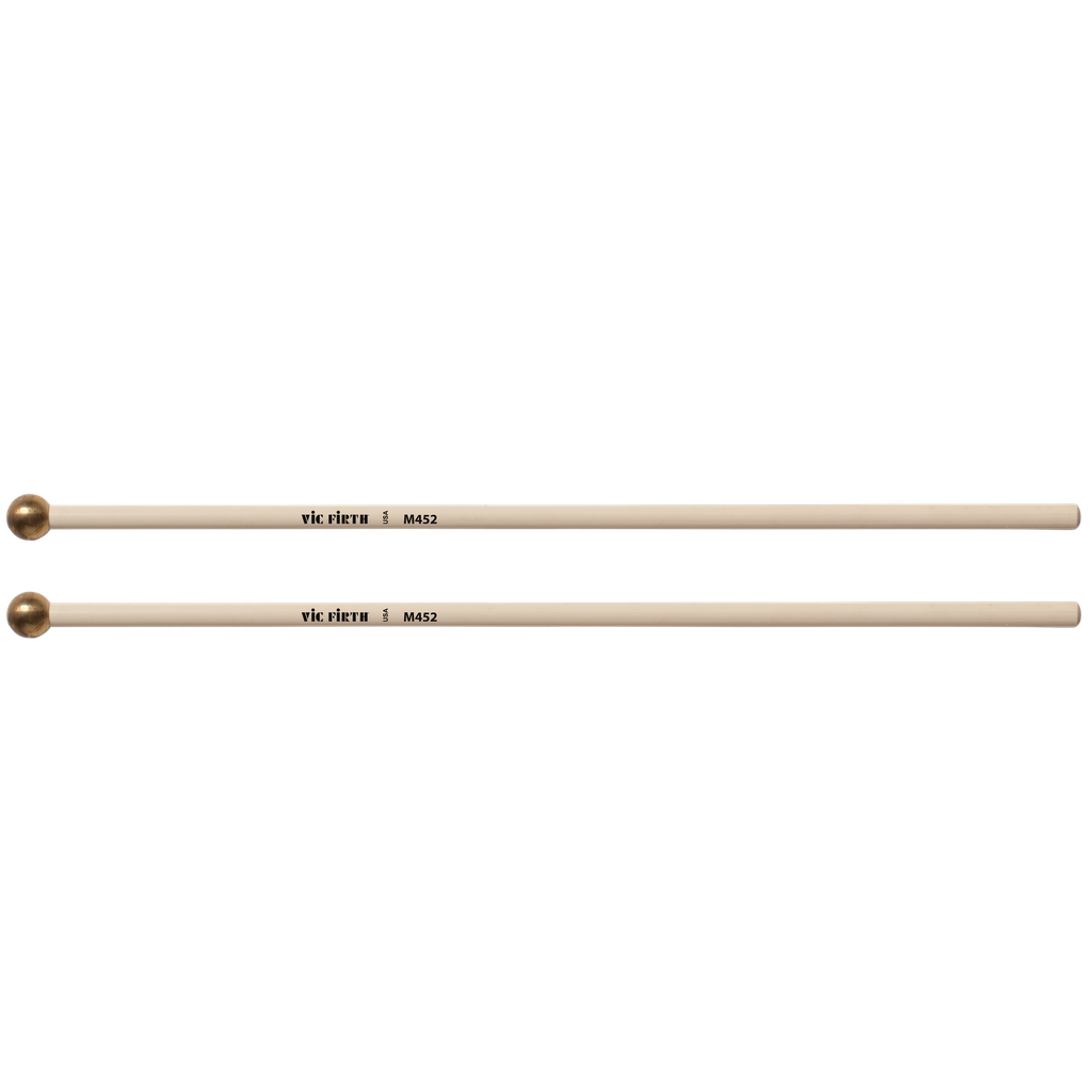 Vic Firth M452 Articulate Series Keyboard - 5/8" Brass Round