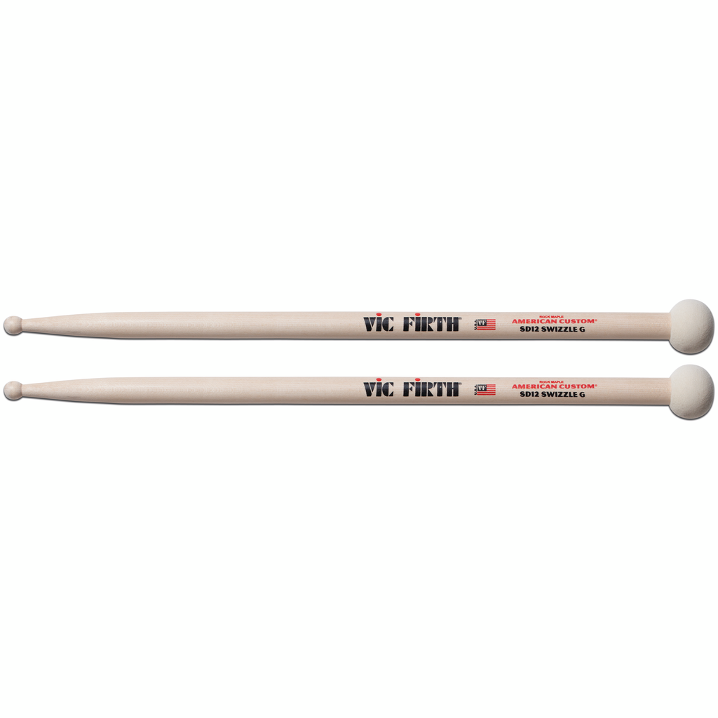 Vic Firth SD12 American Custom Swizzle General Maple