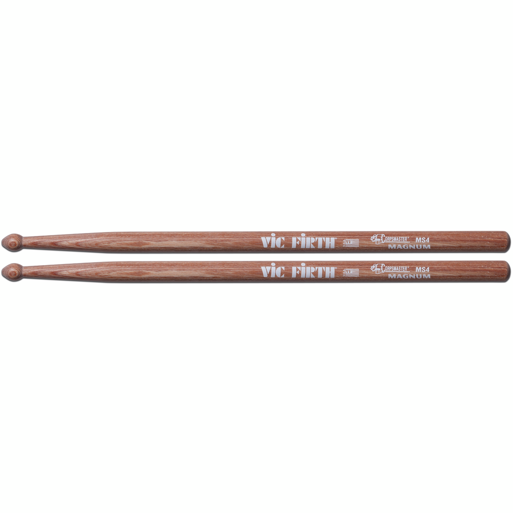 [MS4] Vic Firth MS4 Corpsmaster Magnum Marching Snare Drum Sticks