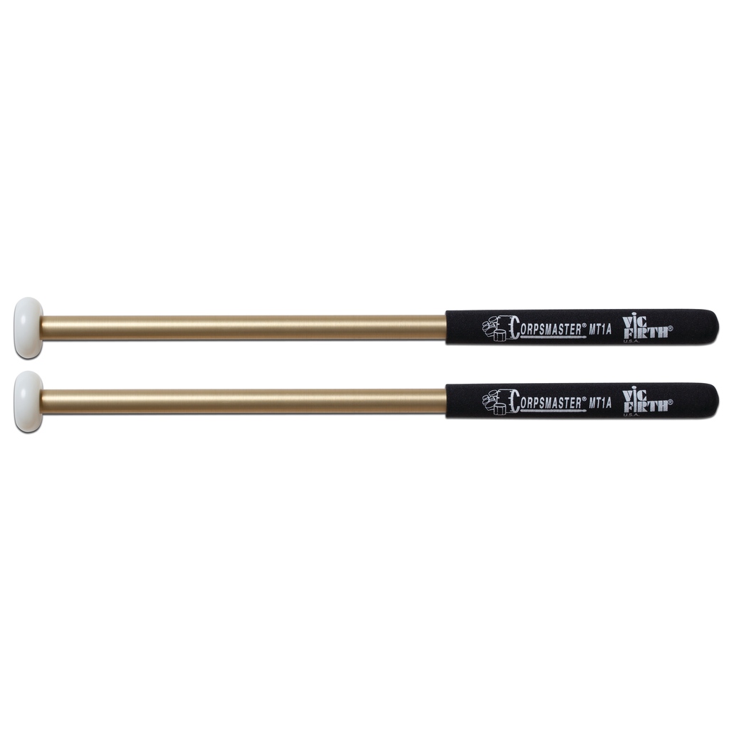 Vic Firth MT1A Curved Nylon 1.25" x .5" Gold Alum Shaft